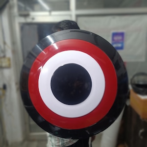 Disfraz de John Walker del Capitán América con escudo metálico del agente estadounidense CA17 Cosplay imagen 1