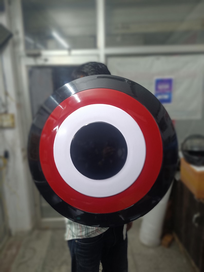 Disfraz de John Walker del Capitán América con escudo metálico del agente estadounidense CA17 Cosplay imagen 1