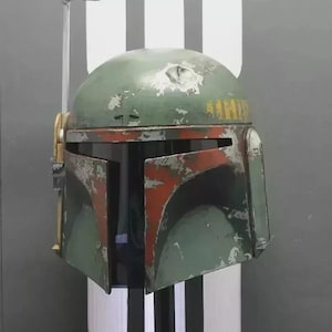 Vintage Boba Fett Helmet 1:1 | Mandalorian Cosplay Prop Star Wars Collector Gift