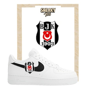 Besiktas - Iron-on foil for sneakers | Patches | Personalized heat transfer stickers | Iron-on | DIY accessories & gift ideas