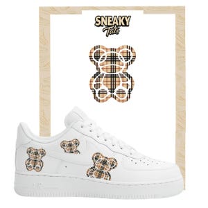 Design Teddy - Bügelbild für Sneaker | Patches | Heat-Transfer Sticker personalisiert | Iron On | DIY Accessoires & Geschenkidee 0295