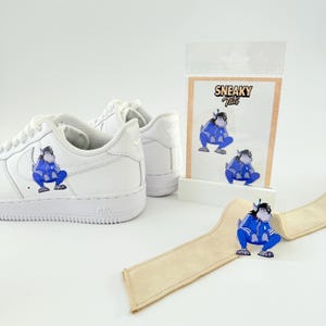 Nu Pagadi Sneaker Design - Custom Sneakers, Iron on patch, DIY Shoe, Customization, gift for her, trendy fashion accessory Air Force 1