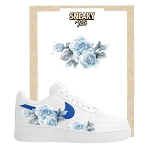 Flowers - Iron-on foil for sneakers | Patches | Personalized heat transfer stickers | Iron-on | DIY accessories & gift ideas