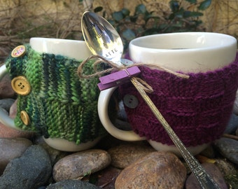 Mug Cozy Pattern Micro-Checkerboard