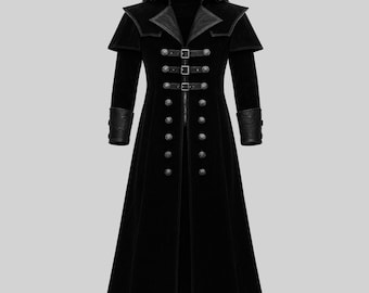 PANERO \"TRENCH COAT\"（BLACK） trench coat
