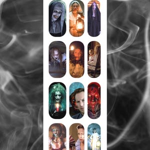 Conjuring Inspired Waterslide Nail Decals