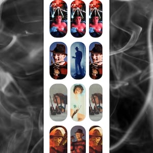Freddy Inspired Waterslide Nail Decals