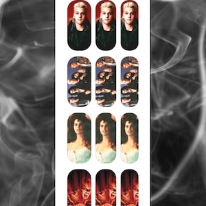 Lost Boys Inspired Waterslide Nail Decals