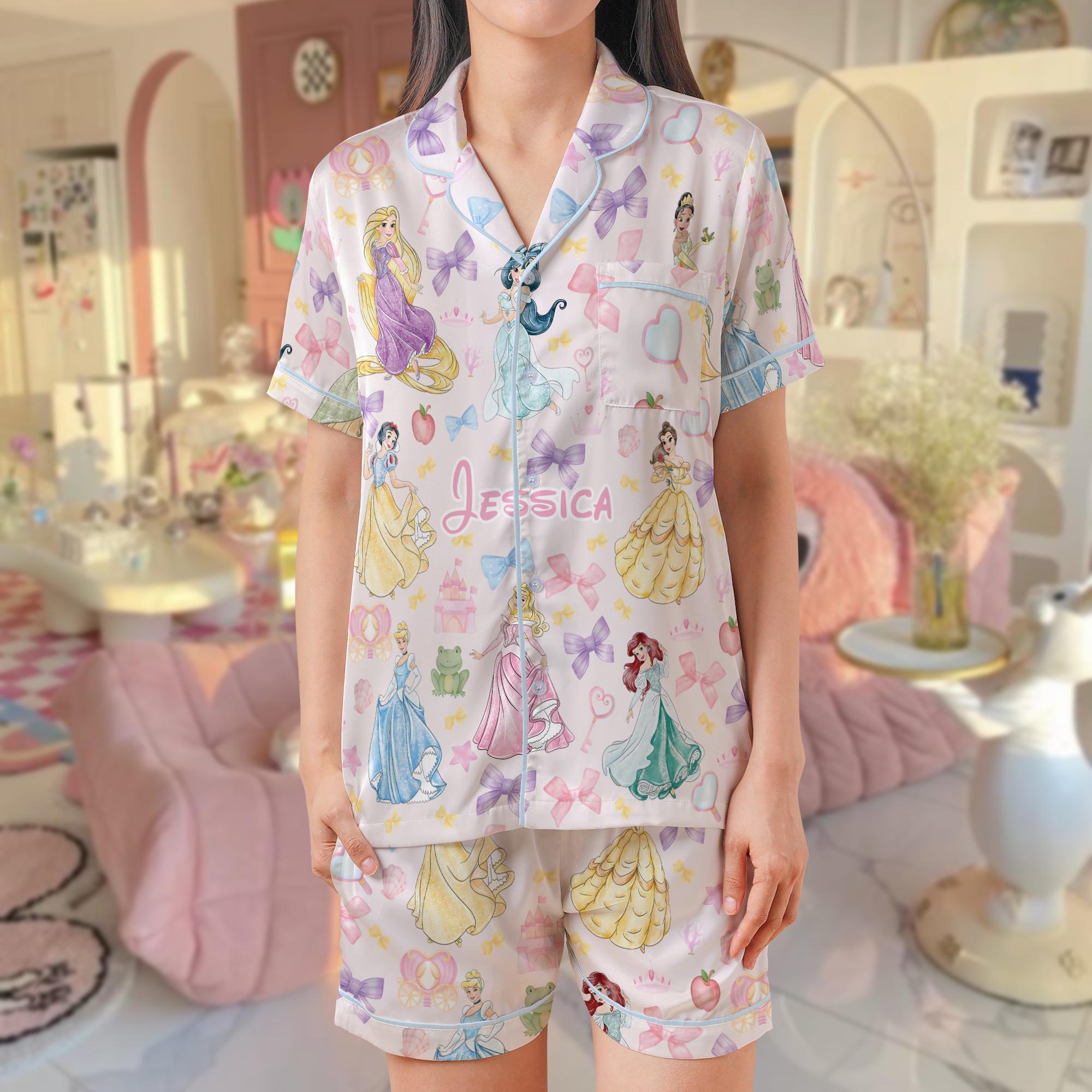 Princess Pajamas Pyjama Mushu Mulan Pjs