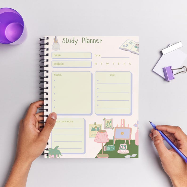MATCHA Planner: Daily, Weekly, Monthly Calendar Cute Matcha & Whimsical ...