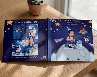 Spersonalizuj album ze zdjęciami dziecka | Album ze zdjęciami w twardej oprawie, spersonalizowany album ze zdjęciami ważnych momentów dziecka, album ze zdjęciami matki i dziecka