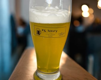 Luxe Lager Candle: Handcrafted Soy Wax Beer Candle