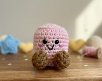 Marshmallow Plushie Crochet Pattern | Mini Amigurumi PDF  | Beginner Friendly DIY | Instant Digital Download