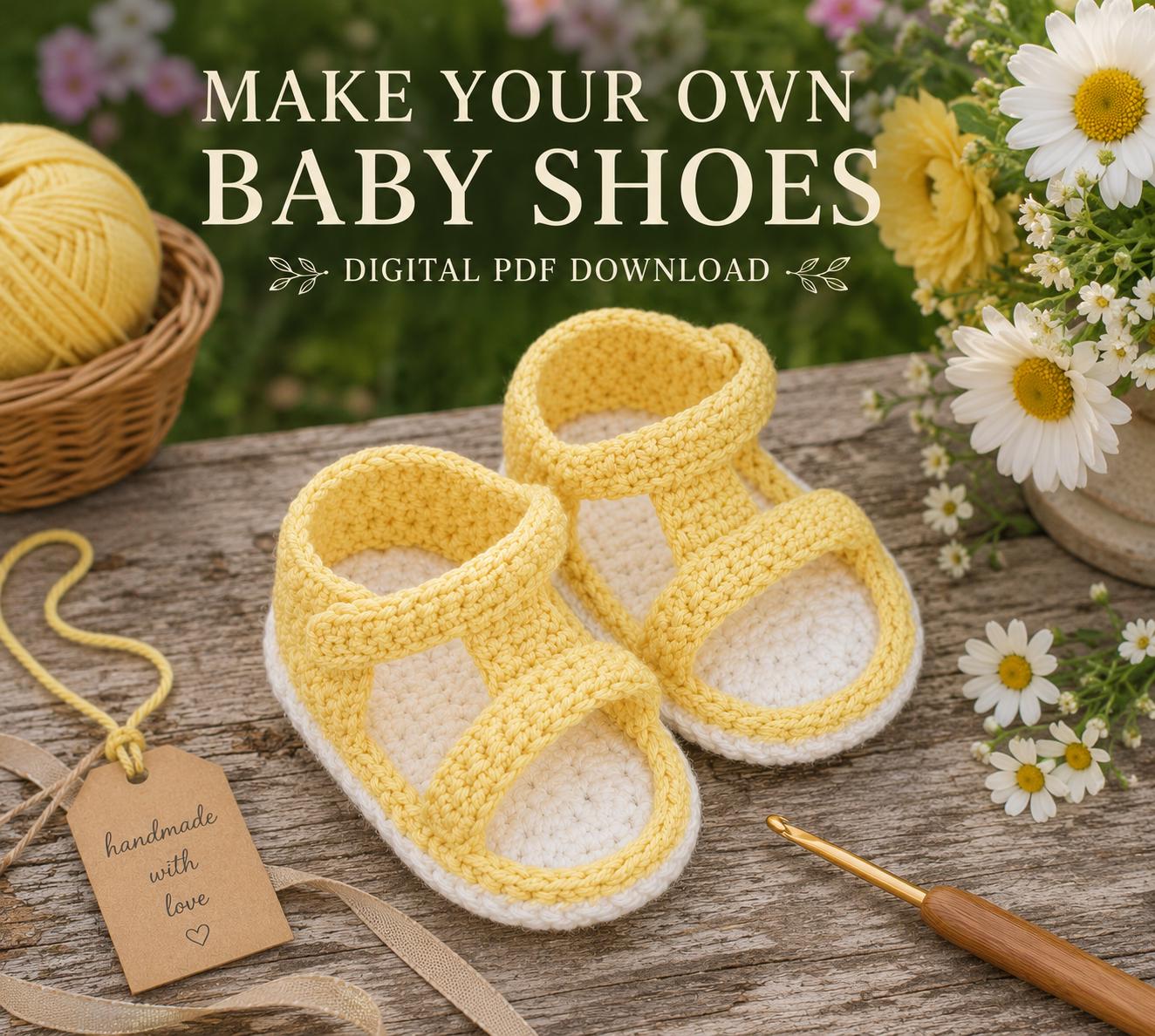 40 Baby Sandal Crochet Patterns for Sweet Summer Shoes, Gifts, and Keepsake Photos 23 Crochet Baby Shoes