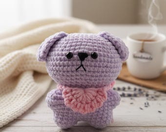 Crochet  Dog Pattern | Amigurumi Puppy Pattern |Dog Crochet Pattern | Small Puppy Plush | Beginner Crochet Animal
