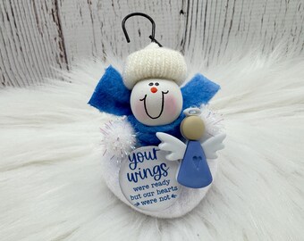 Remembrance Ornament, Personalized In Memory Christmas Ornament, Custom Loss Memorial, In Loving Memory, Remembrance Gift, Memorial Ornament