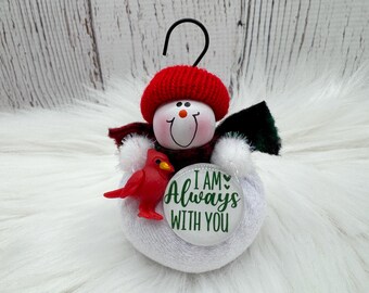 Remembrance Ornament, Personalized In Memory Christmas Ornament, Custom Loss Memorial, In Loving Memory, Remembrance Gift, Memorial Ornament