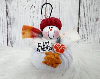 Protein Weight Loss Christmas Ornament, Fitness Health Journey, Menopause Low Carb, Ate Lot of Protein Meat, Funny Pressure Eat Protein Diet