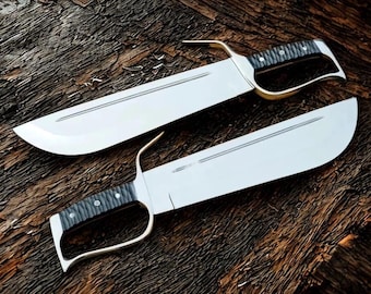 Custom Handmade Chinese Butterfly Swords – Twin Wing Chun Training Set, Decorative Martial Arts Collectible - Gift for History lover