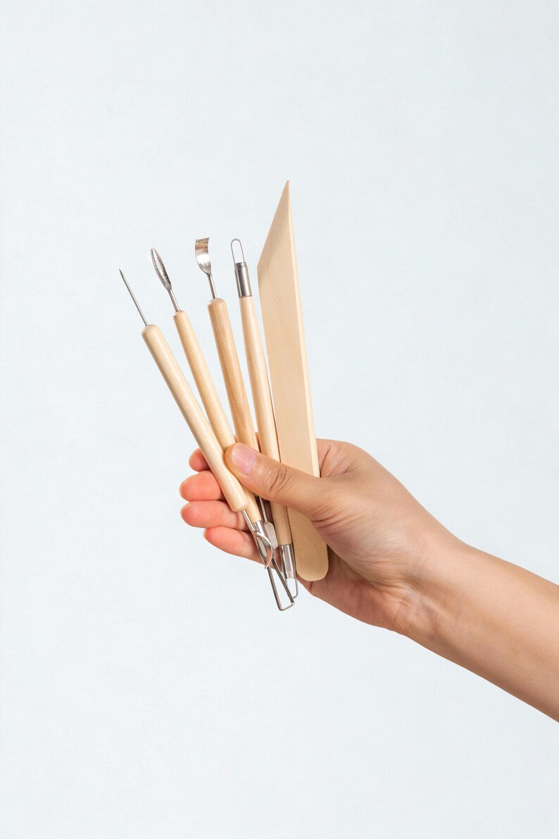 30Pcs Clay Sculpting Tool Kit – Pottery Polymer Clay Modeling Set for Shaping Ideal to Beginners, Professional Artists image 16