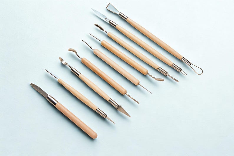 30Pcs Clay Sculpting Tool Kit – Pottery Polymer Clay Modeling Set for Shaping Ideal to Beginners, Professional Artists image 13