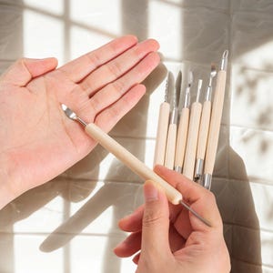 30Pcs Clay Sculpting Tool Kit – Pottery Polymer Clay Modeling Set for Shaping Ideal to Beginners, Professional Artists image 15