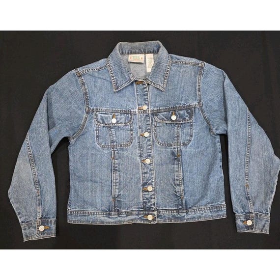 Bill Blass, Vintage Bill Blass Jeanswear Denim Jacket Women's Size Medium Very Good