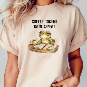 Camisetas ABA, Camiseta BCBA, Camiseta RBT, Camiseta para personal escolar, Regalo para analistas de comportamiento, Camiseta con datos repetidos de fichas de café