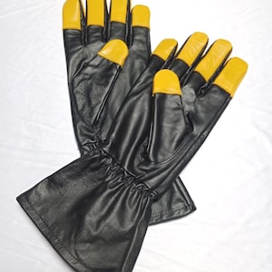 Star Wars Mandalorian Din Djarin Gloves | Din Djarin Cosplay Gauntlets | Best gift for him image 5
