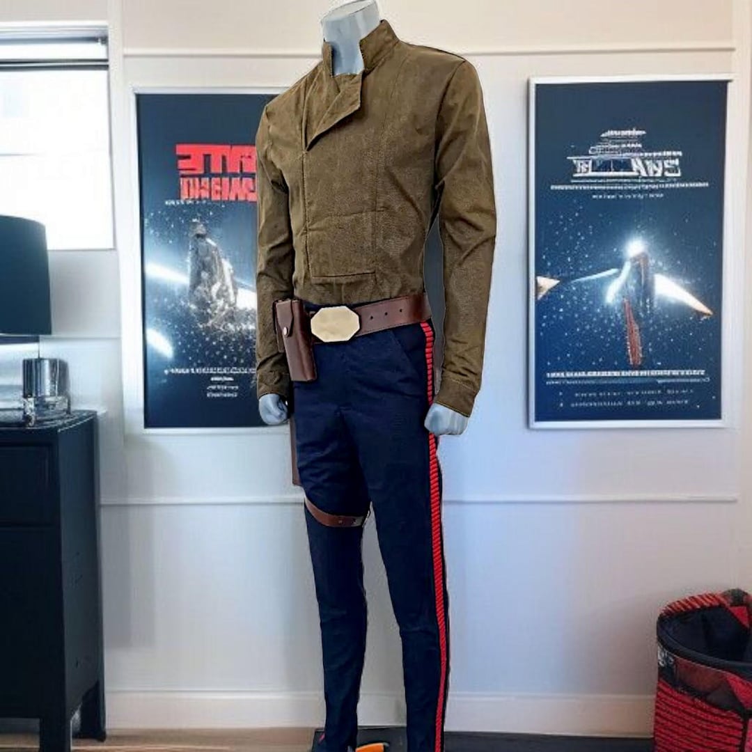 Rebel Pilot Cosplay Outfit – Star Wars Inspired 2-piece Shirt & Pants ...
