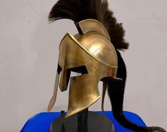 King Leonidas Spartan Helmet - Wearable Medieval Replica