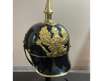 ww1ドイツ軍 ピッケルハウベカバー Amazon | 帝国ドイツのスパイク付きピッケルハウベ役員