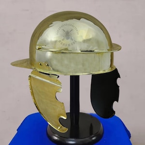 Römischer Helm Coolus, 18 Gauge Messing, für Reenactment-Veranstaltungen