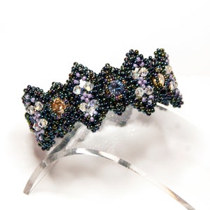 Beading Pattern - Ophelia - Bangle - Cubic Right Angle Weave - CRAW - Tutorial - PDF
