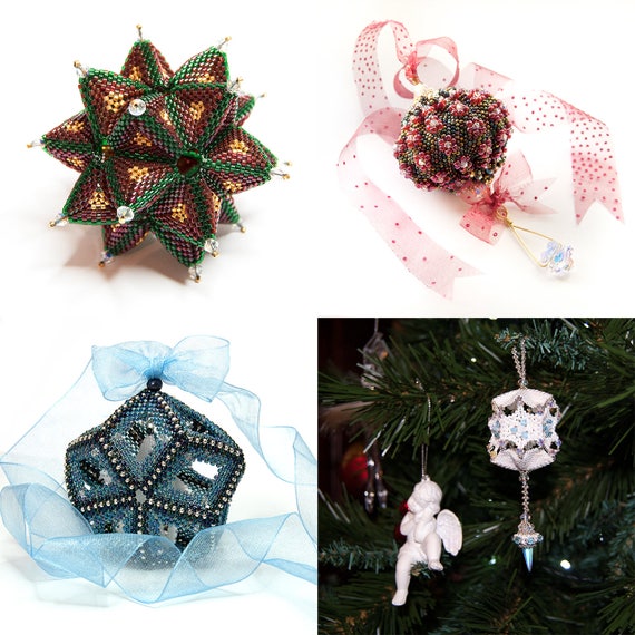 beading patterns christmas ornaments