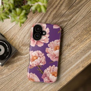 Floral Magnetic Phone Cases for Tough Protection, Beautiful Smartphone Accessories, Gift for Her, Floral Pattern, Smart Phone Cover