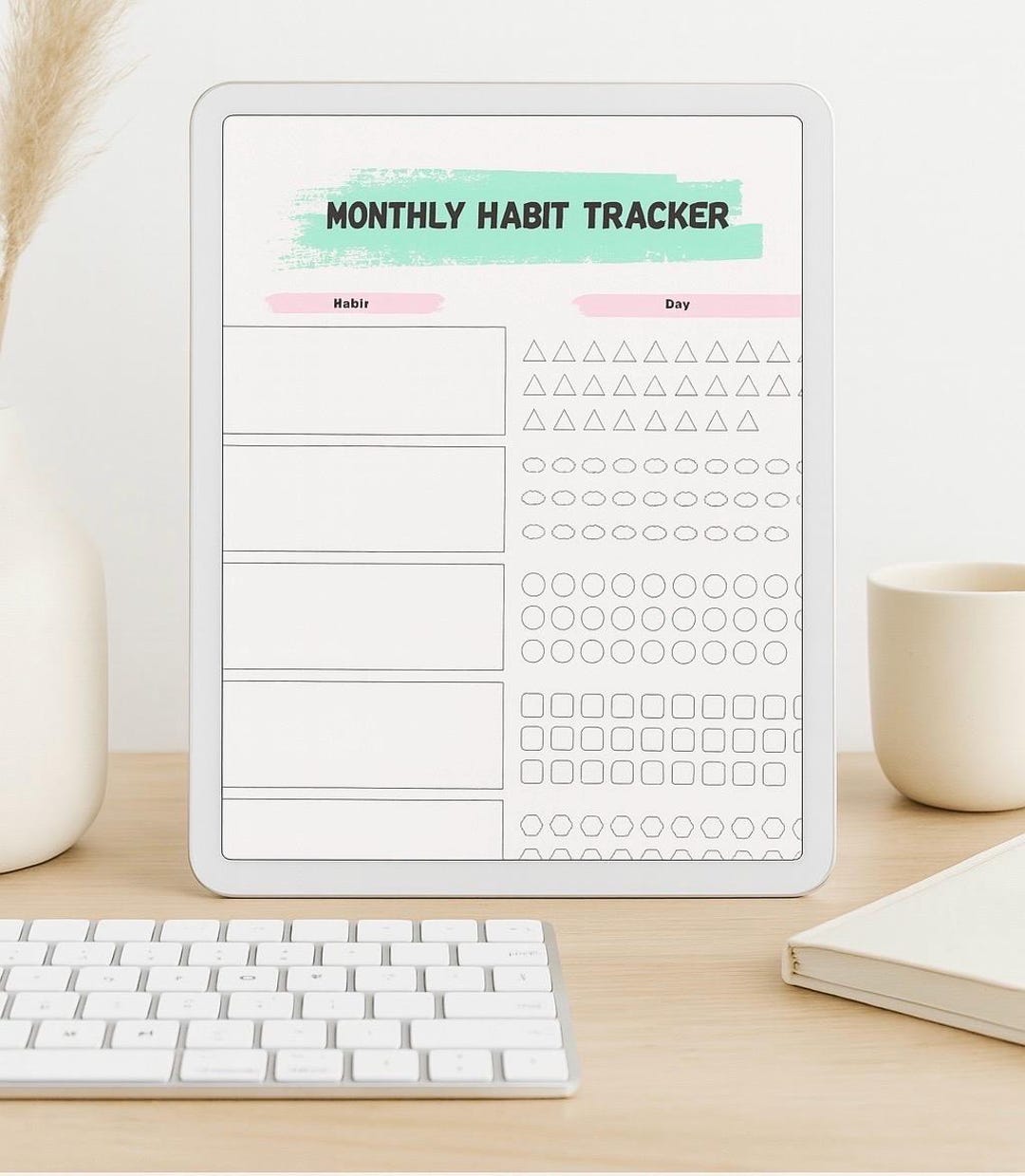 Printable Habit Tracker – Stay Consistent & Crush Your Goals! - Etsy