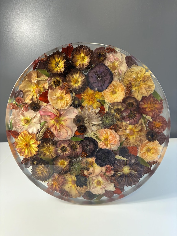 Custom Lazy Susan Bridal Bouquet  Keepsake - Floral Preservation (DEPOSIT)