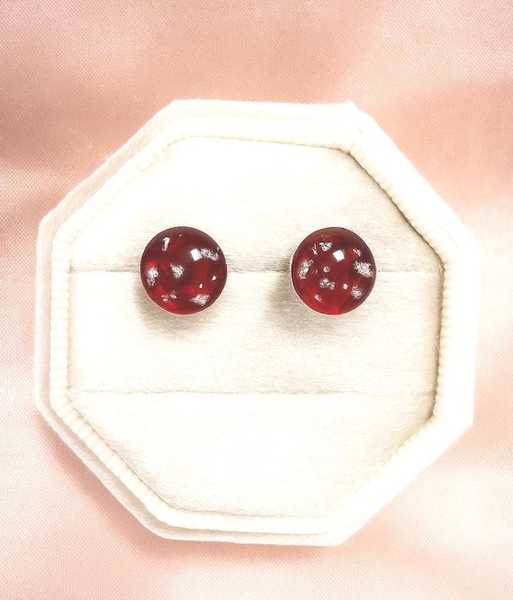 Custom Floral Stud Earrings: Bridal Bouquet Keepsake Jewelry