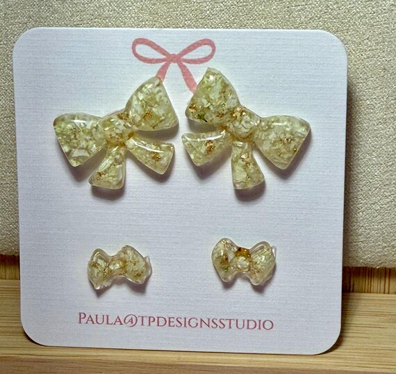 Flower Girl Earrings, Junior Bridesmaid Gift, Bridal Bouquet Keepsake Jewelry