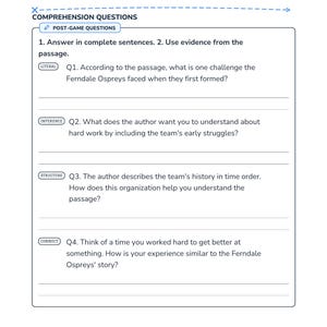 4–5 Grade Basketball Informational Reading ELA | Nonfiction Passages image 5