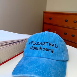 Custom Embroidered Dad Cap, Washed Unstructured Gym Hat. Ideal for Bachelor/Bachelorette Parties, Business Merch