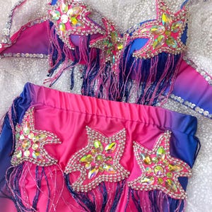 Belly Dance Costume Handmade Design Oriental Dance Costume Belly Dancer Outfit