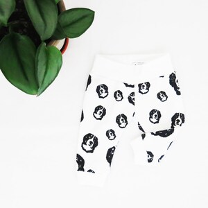 Boxer Perro Impresion Bebe Leggings Ropa Organica De Algodon Etsy