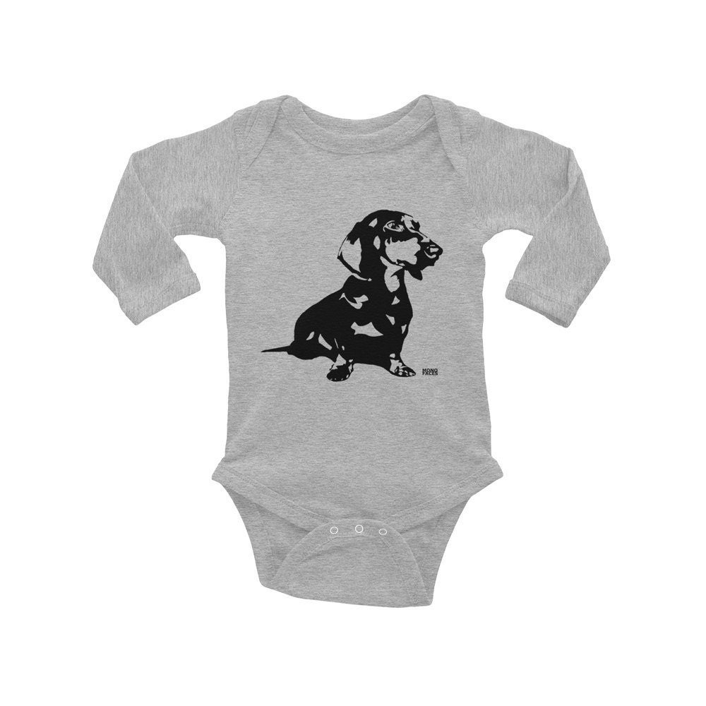 Dachshund Baby Clothes Doxie Dachshund Wiener Dog Dog Baby