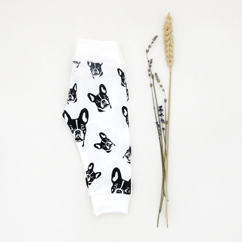 French Bulldog Baby Trousers New Baby Gift Baby Shower Gift Organic Baby Girl Leggings Cotton Baby Boy Leggings Frenchie Baby Pants