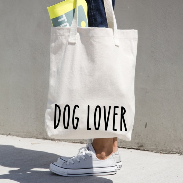 Dog lover gift, custom tote bag, canvas tote bag, casual tote bag, shoulder bag, market tote, beach tote, mothers day gift, American Apparel