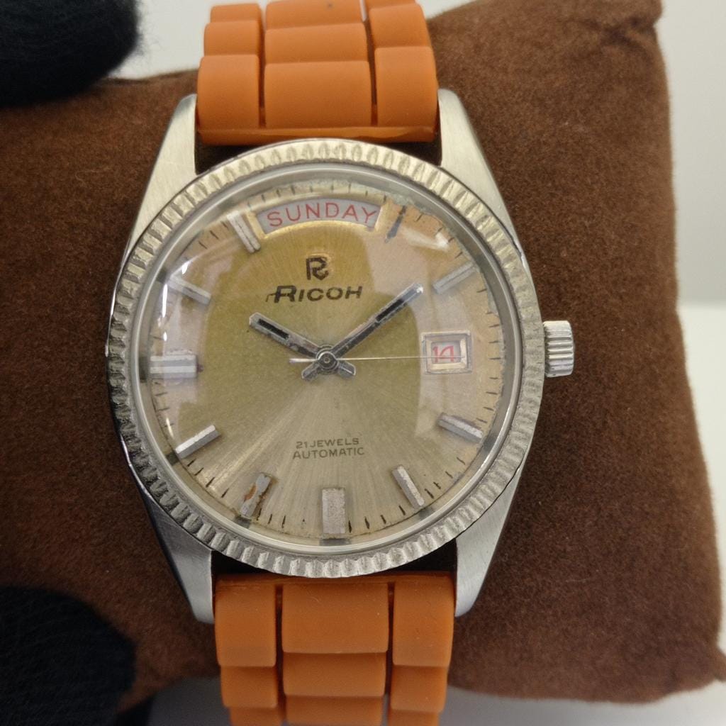 Gold ricoh watch - Etsy 日本