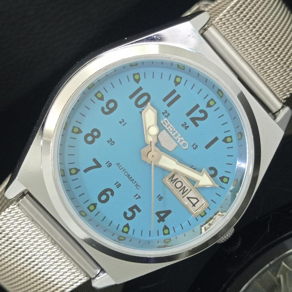 Seiko Watch Women Blue Dial - Etsy display picture 1