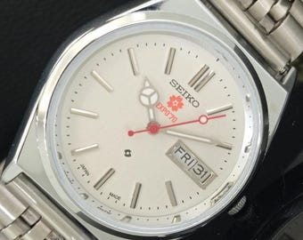 Vintage Refurbished Seiko Expo 70 Automatic 7009a Japan Mens Day